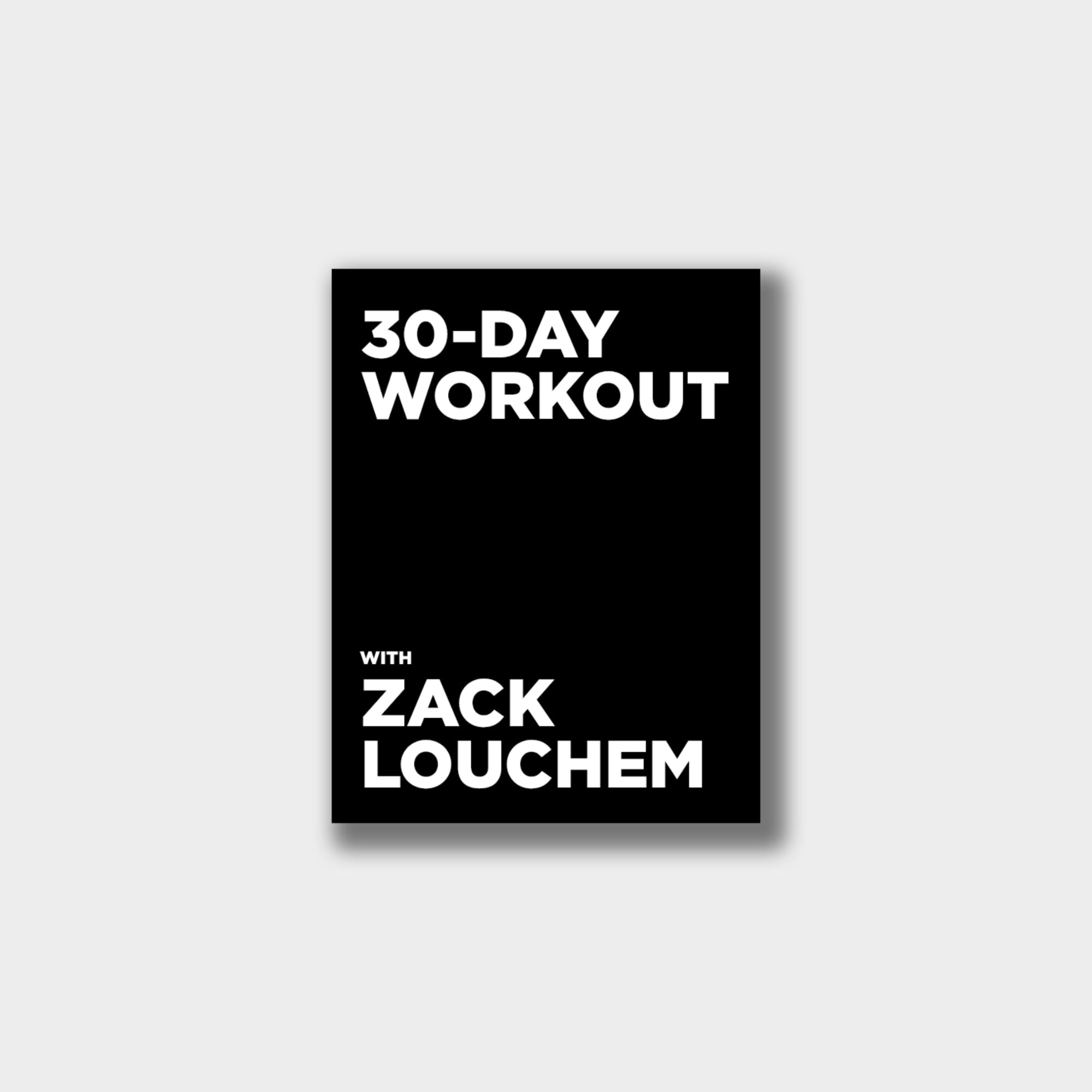 30-Day Workout Guide